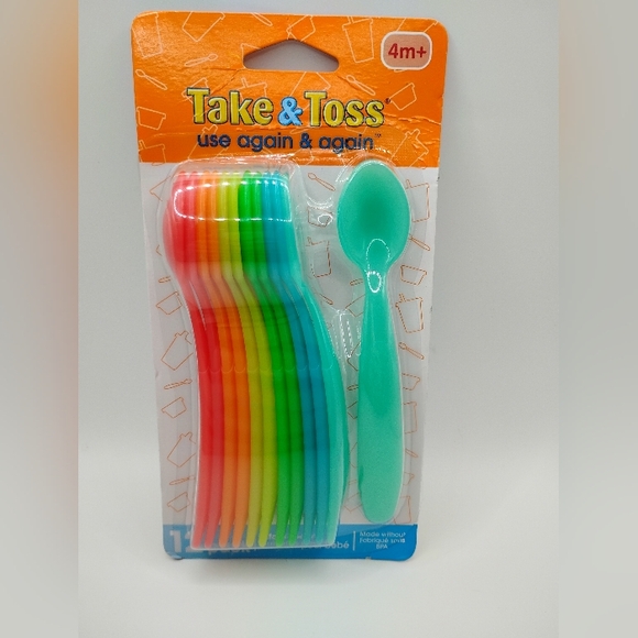 unbranded Other - Baby Multi Color Spoon 12 Piece Set BNIB🎁